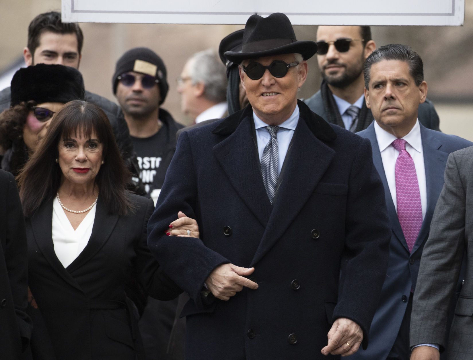 APTOPIX Roger Stone